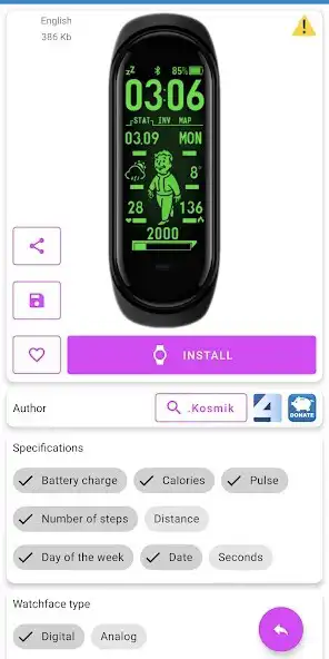 Play [Lite] Mi Band 5 WatchFaces as an online game [Lite] Mi Band 5 WatchFaces with UptoPlay